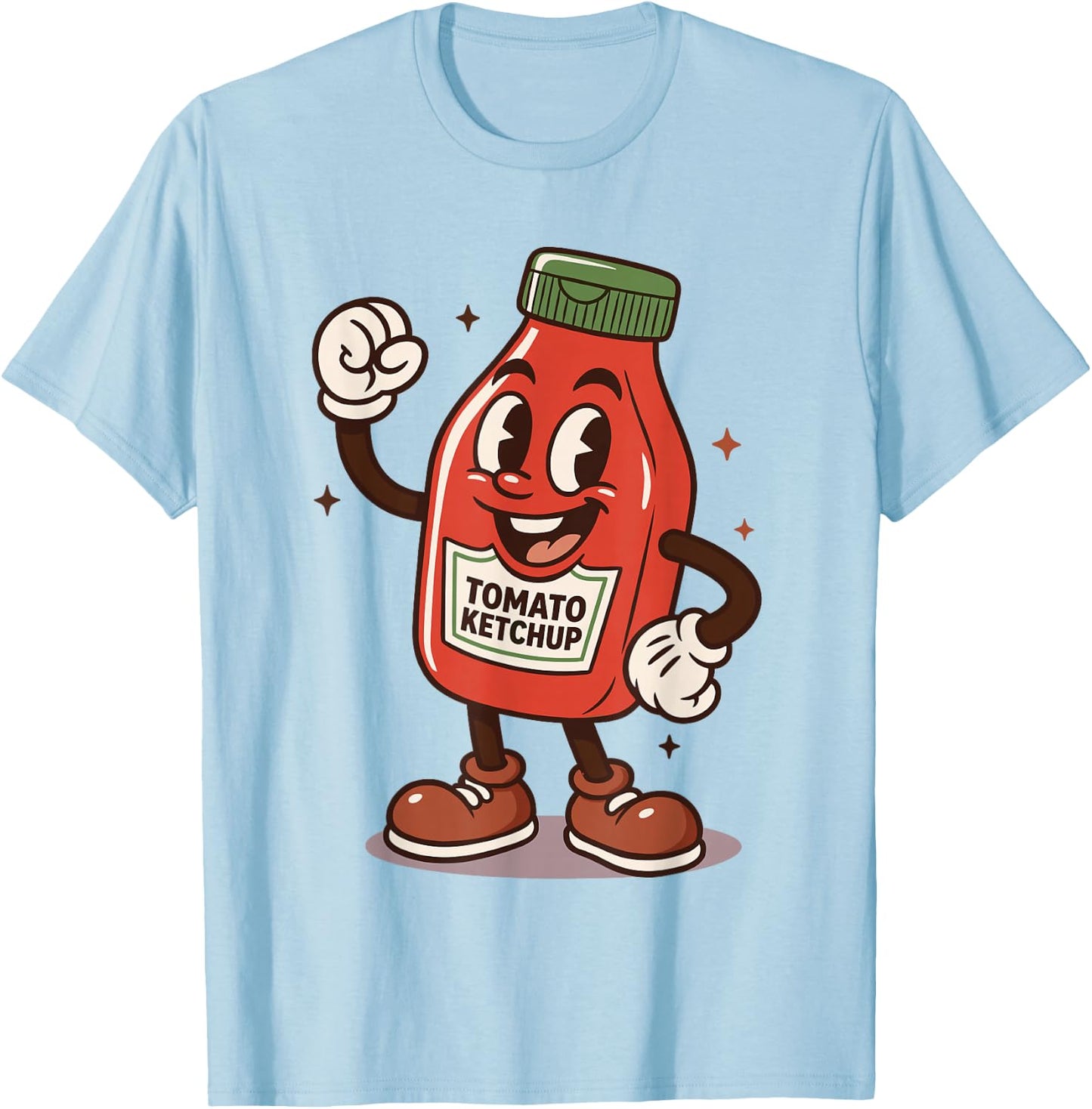 Funny Ketchup Lover Tomato Ketchup Kids T-Shirt - T-Shirt | Light Blue