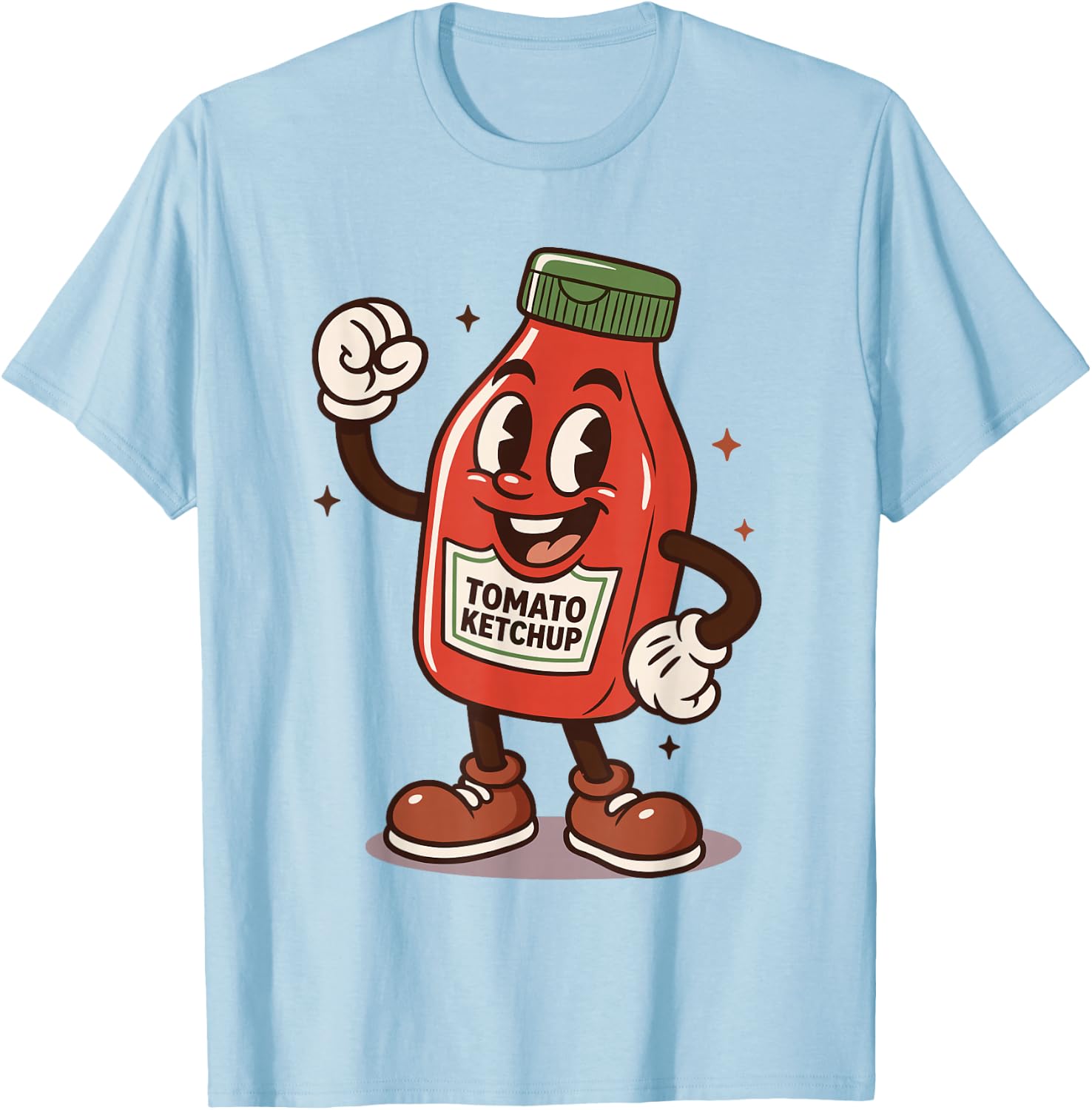 Funny Ketchup Lover Tomato Ketchup Kids T-Shirt - T-Shirt | Light Blue