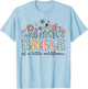 Uncle Of The Little Wildflower Baby Birthday Party T-Shirt - T-Shirt | Light Blue