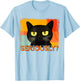 Funny Silly Cat Seriously Funny Sarcastic Saying Seriously? Men Women Kids T-Shirt - T-Shirt | Light Blue