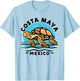 Costa Maya Mexico Turtle Vacation Souvenir Beach Men Women Girls Kids T-Shirt - T-Shirt | Light Blue