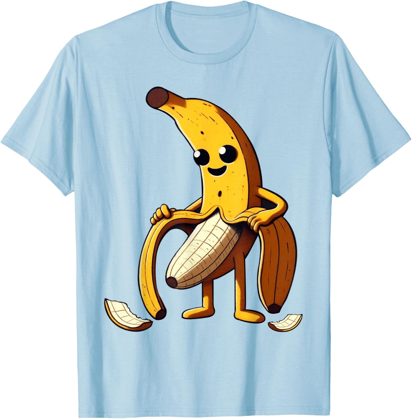 Funny Banana Shirts Costume Women Boys Kids Banana T-Shirt - T-Shirt | Light Blue