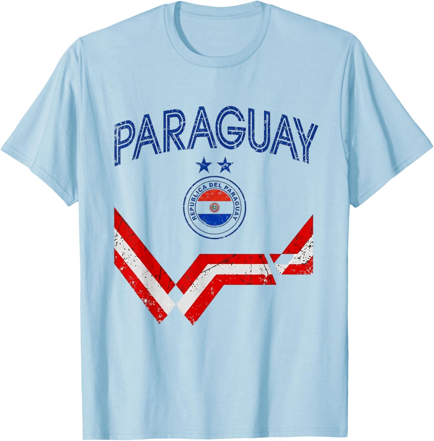 Paraguay Men Women Paraguayan Paraguayo Hispanic T-Shirt - T-Shirt | Light Blue