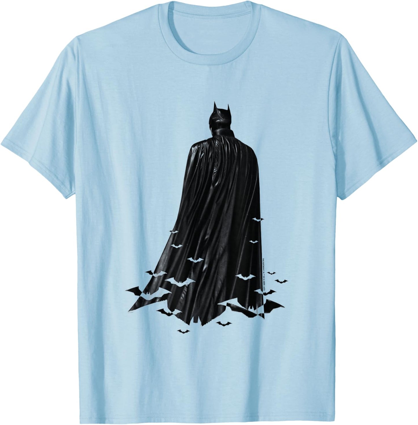 The Batman Bat Cape T-Shirt - T-Shirt | Light Blue