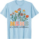 Meme Of The Little Wildflower Birthday Party Baby Shower T-Shirt - T-Shirt | Light Blue