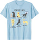 Science Labs Funny Dogs Labrador Retriever Science Teacher T-Shirt - T-Shirt | Light Blue