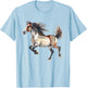 Native American Wild Horse T-Shirt - T-Shirt | Light Blue