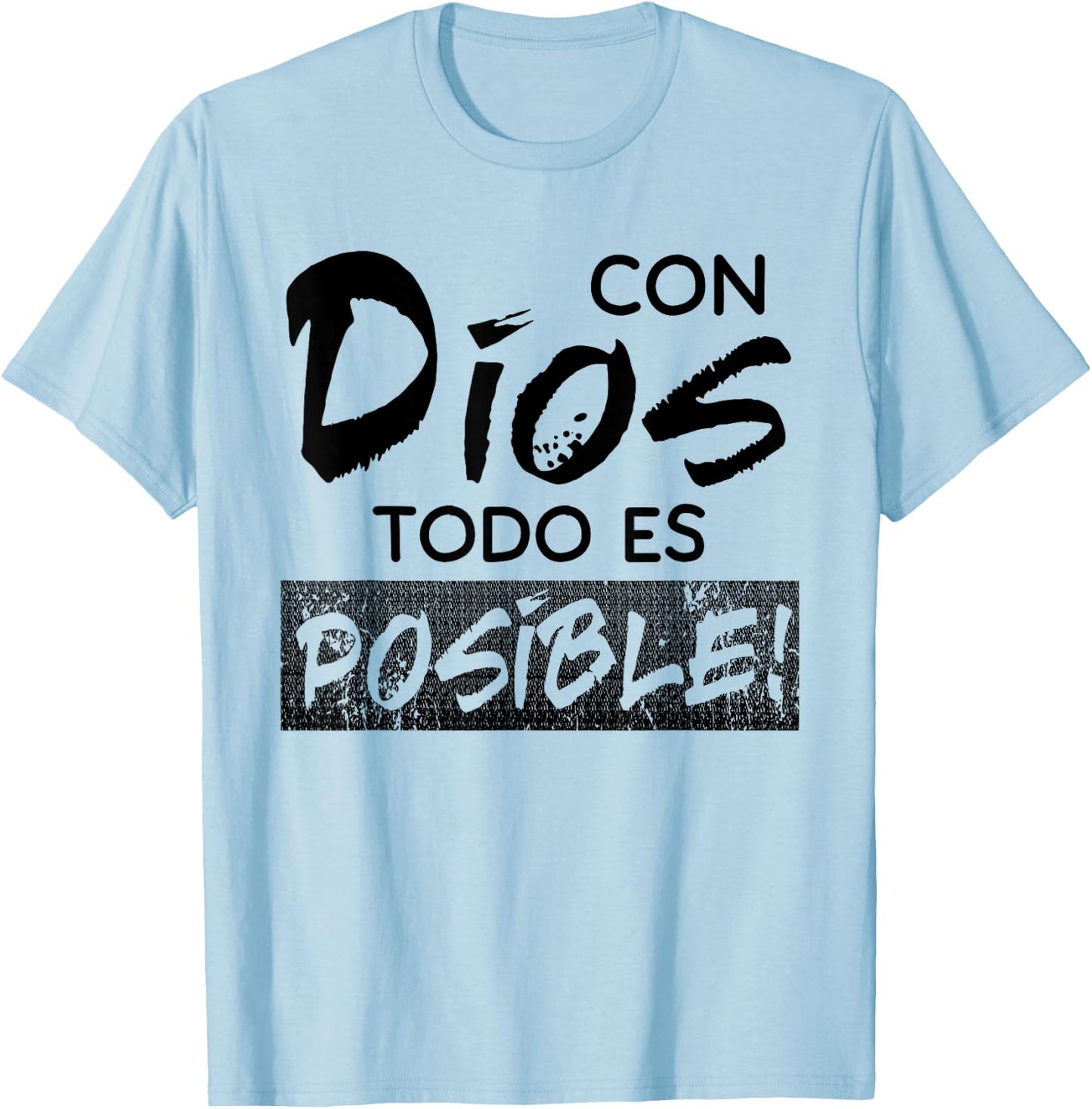 Christian Spanish Espanol for pastors or ministers T-Shirt - T-Shirt | Light Blue