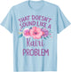 KAIRI Personalized Cute Flower Girls KAIRI Name T-Shirt - T-Shirt | Light Blue