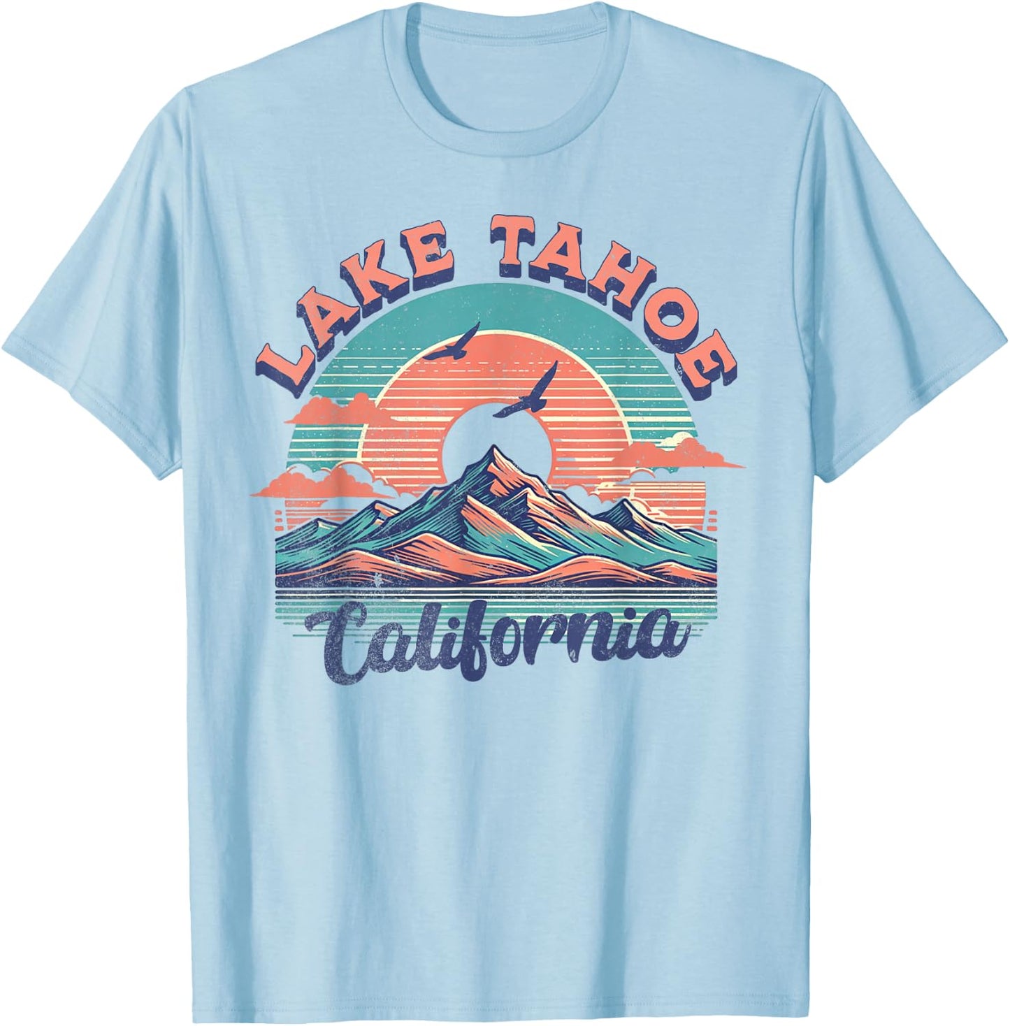 Lake Tahoe T-Shirt - T-Shirt | Light Blue