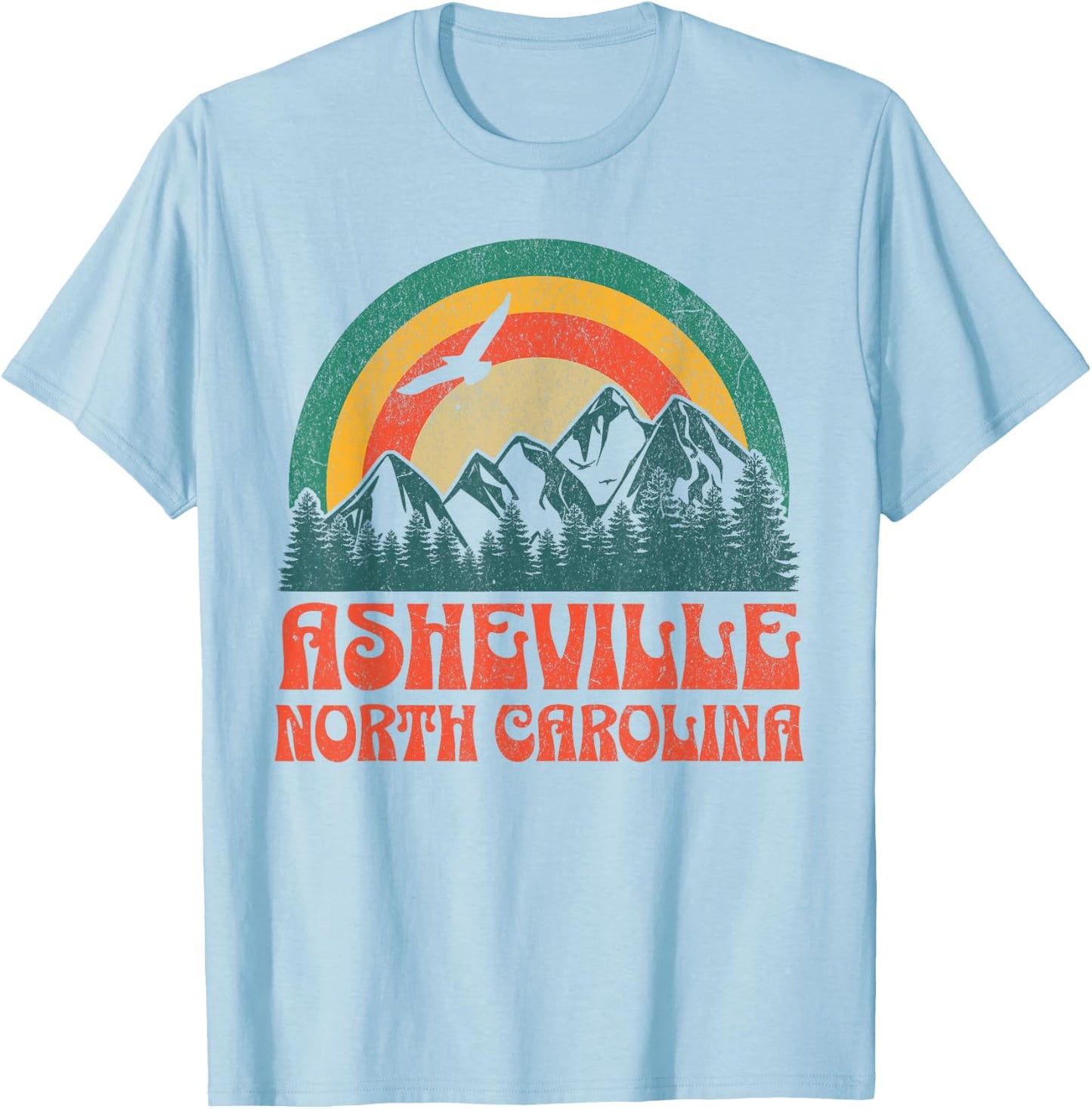 Asheville T-Shirt - T-Shirt | Light Blue