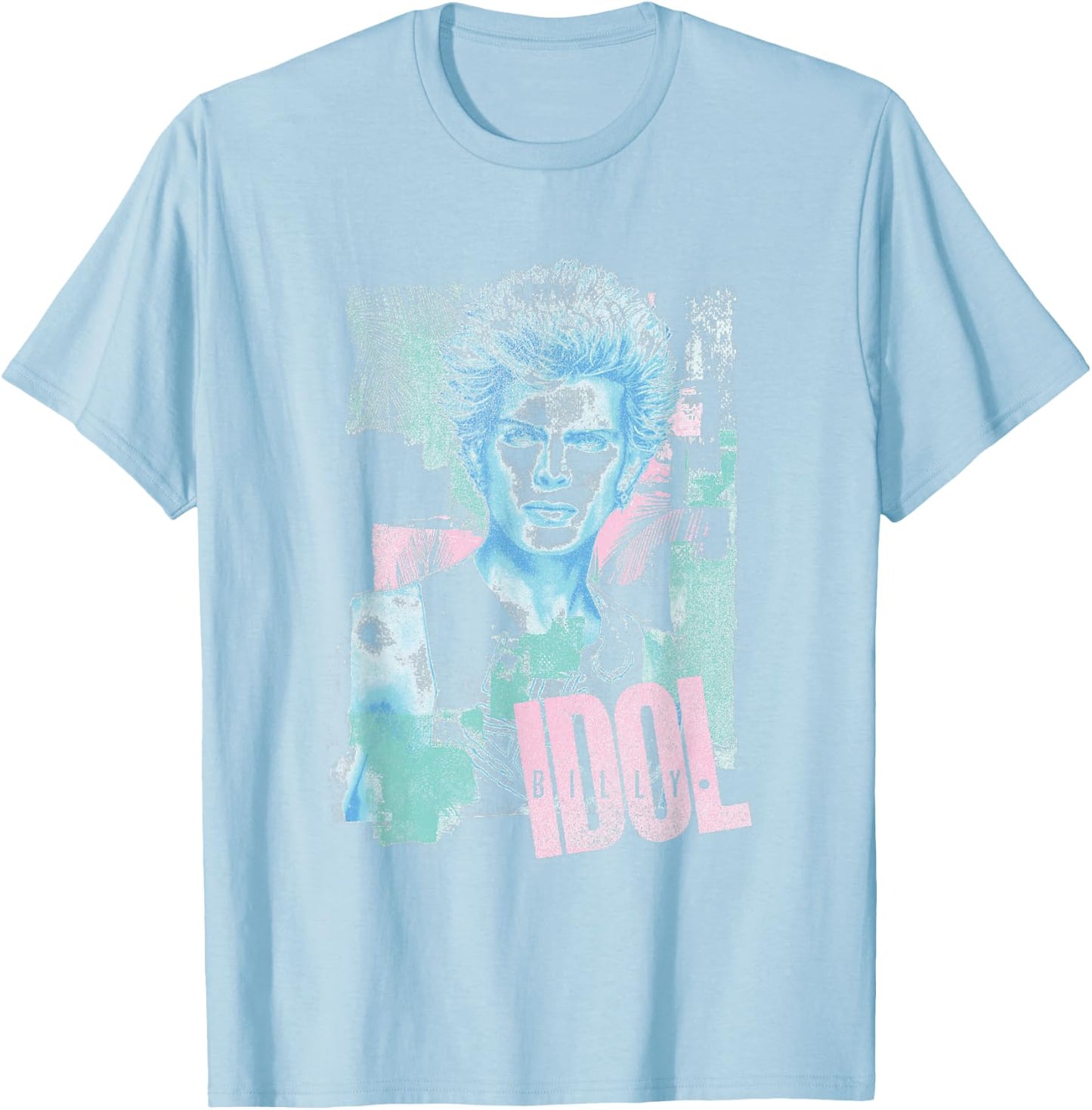 Billy Idol - Eyes Without A Face T-Shirt - T-Shirt | Light Blue