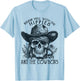 Raisin' Hell With The Hippies And The Cowboys Country T-Shirt - T-Shirt | Light Blue