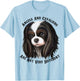 Cavalier King Charles Spaniel tri color T-Shirt - T-Shirt | Light Blue