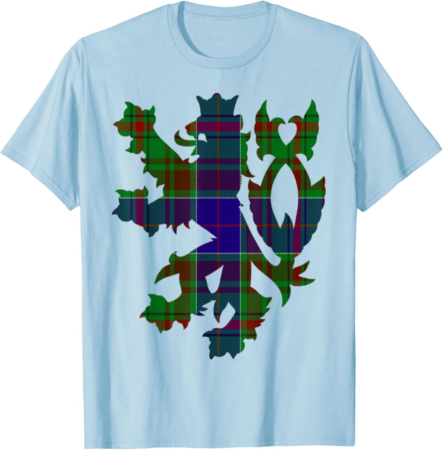 Clan Adams Tartan Scottish Family Name Scotland Pride T-Shirt - T-Shirt | Light Blue
