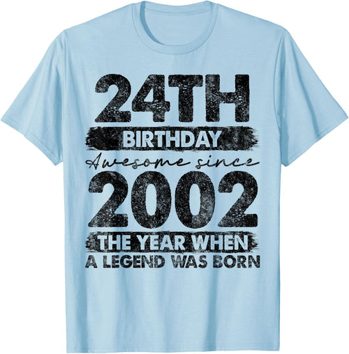 24 Year Old Gifts Vintage 2002 Limited Edition 24th Birthday