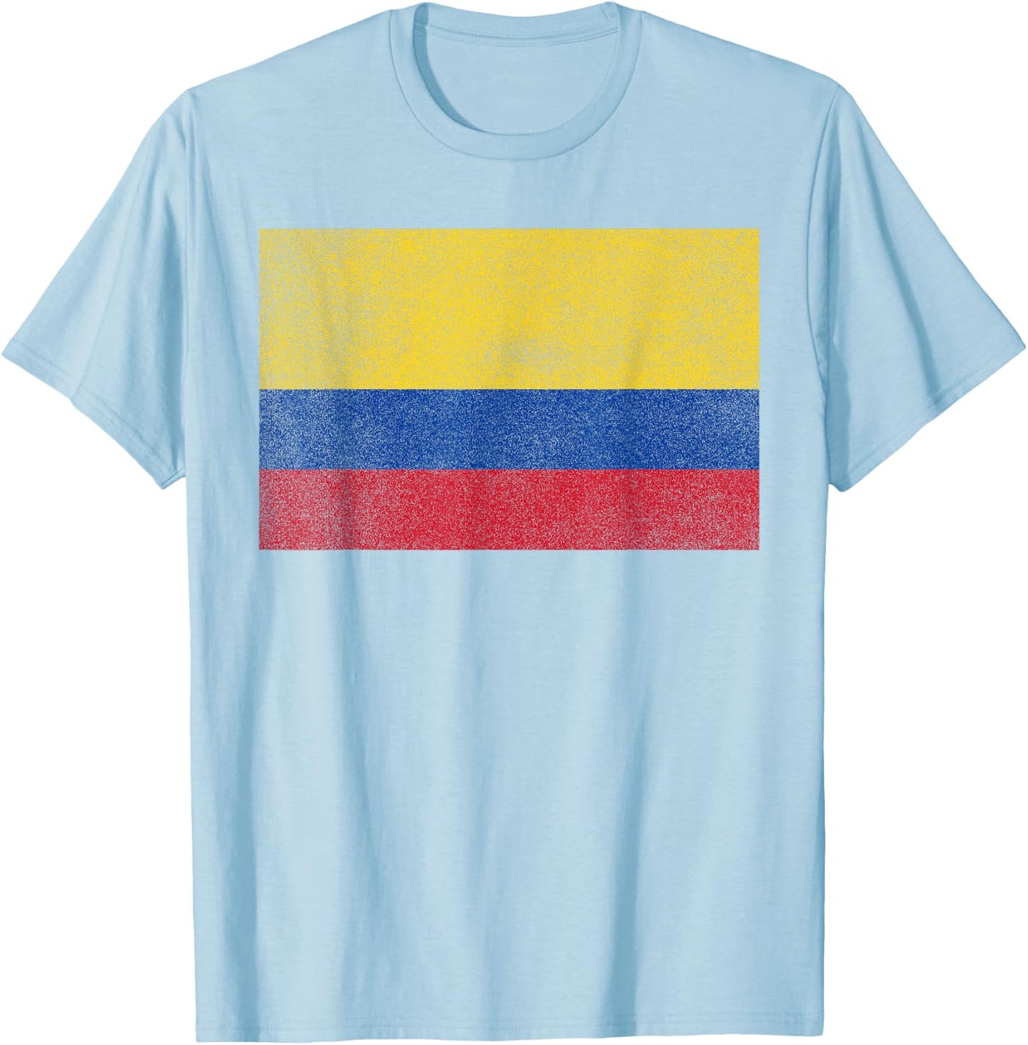 Colombia Colombian Flag Home Pride Country - Women Men Kids T-Shirt - T-Shirt | Light Blue