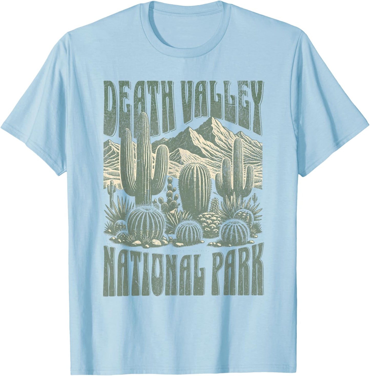 Death Valley National Park T-Shirt - T-Shirt | Light Blue