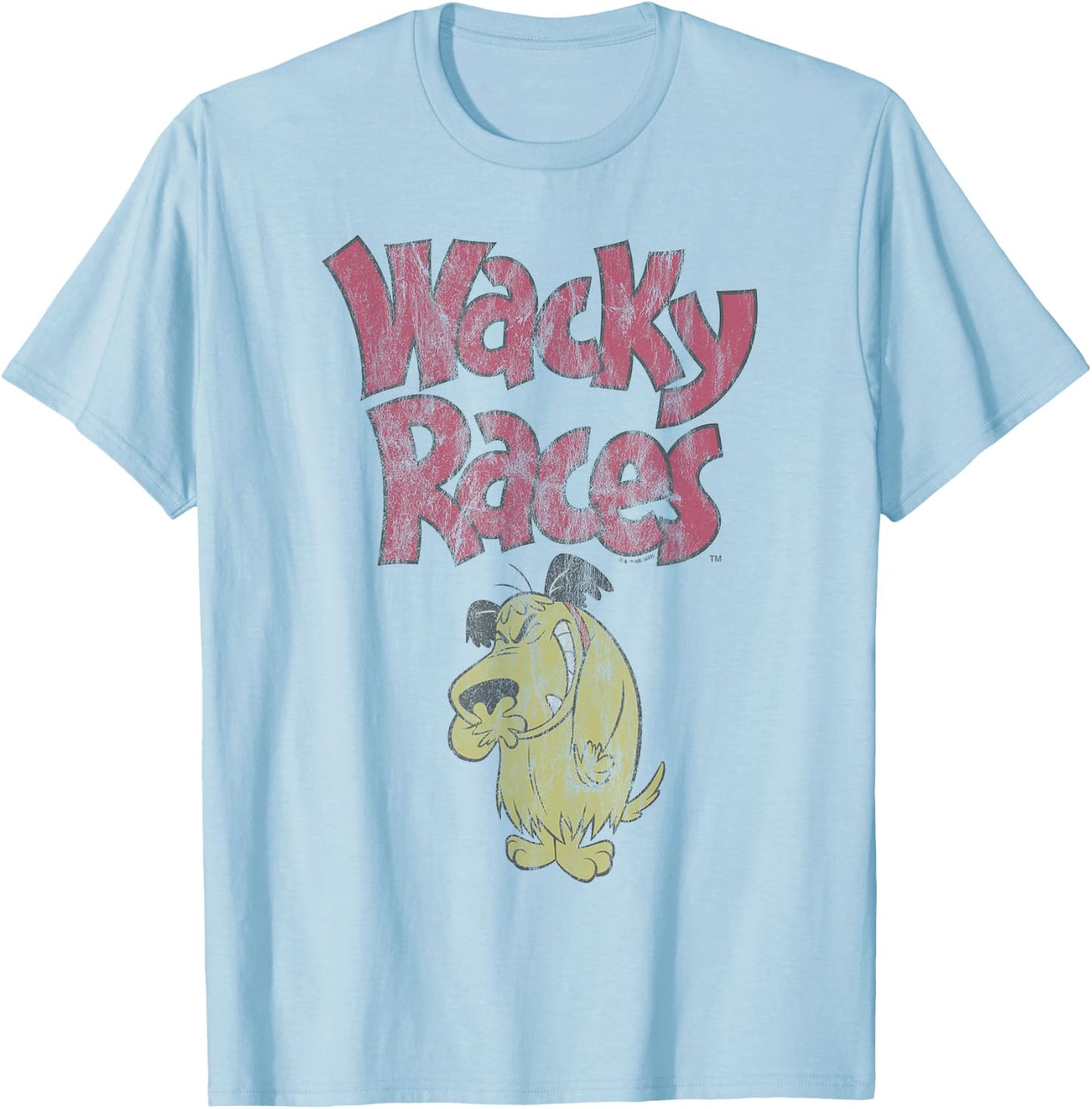 Wacky Races Muttley T-Shirt - T-Shirt | Light Blue