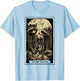 Tarot Card Shirt Raccoon Team Trash Major Arcana Tarot Card T-Shirt - T-Shirt | Light Blue