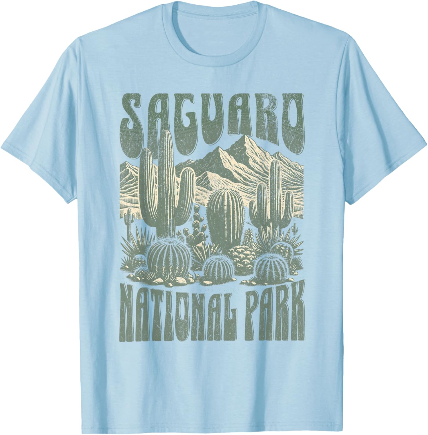 Saguaro National Park T-Shirt - T-Shirt | Light Blue