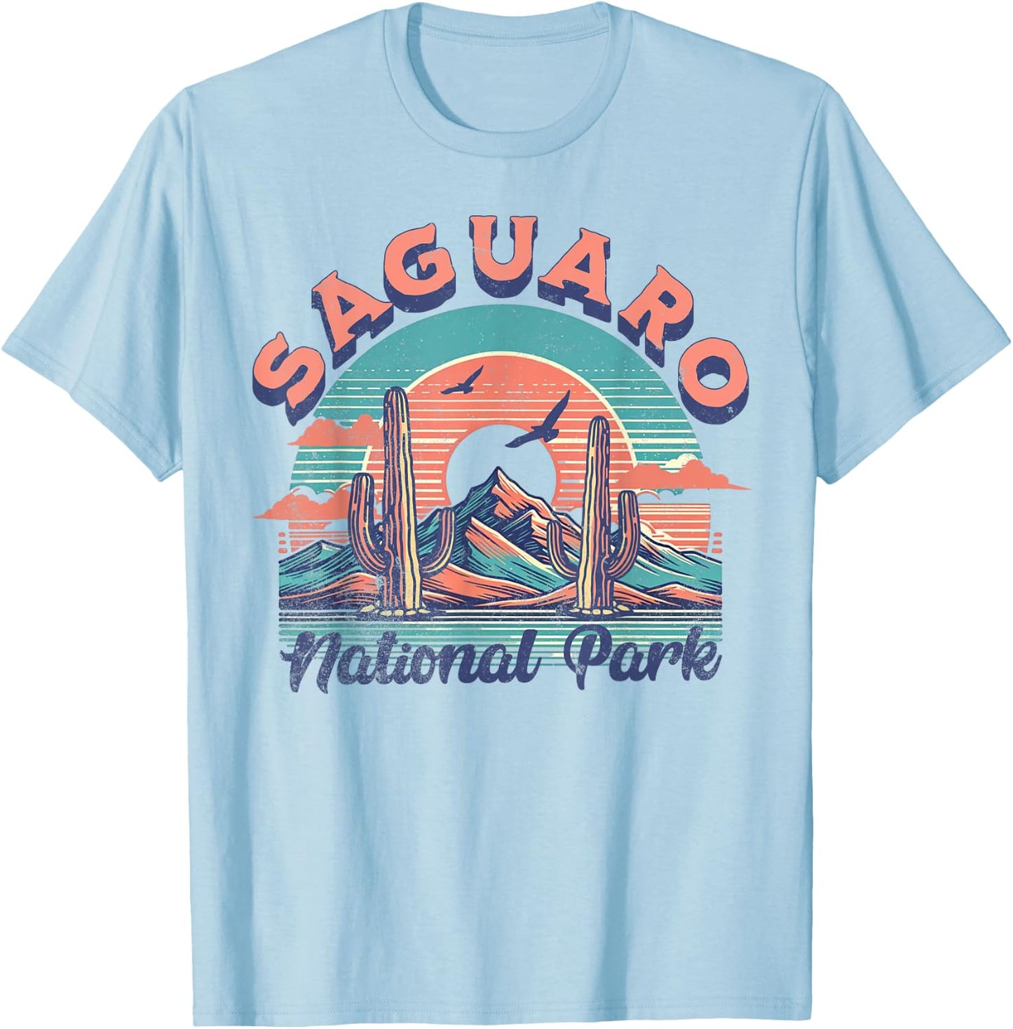 Saguaro National Park T-Shirt - T-Shirt | Light Blue