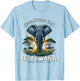 Chobe National Park Botswana Africa Elephants Safari T-Shirt - T-Shirt | Light Blue