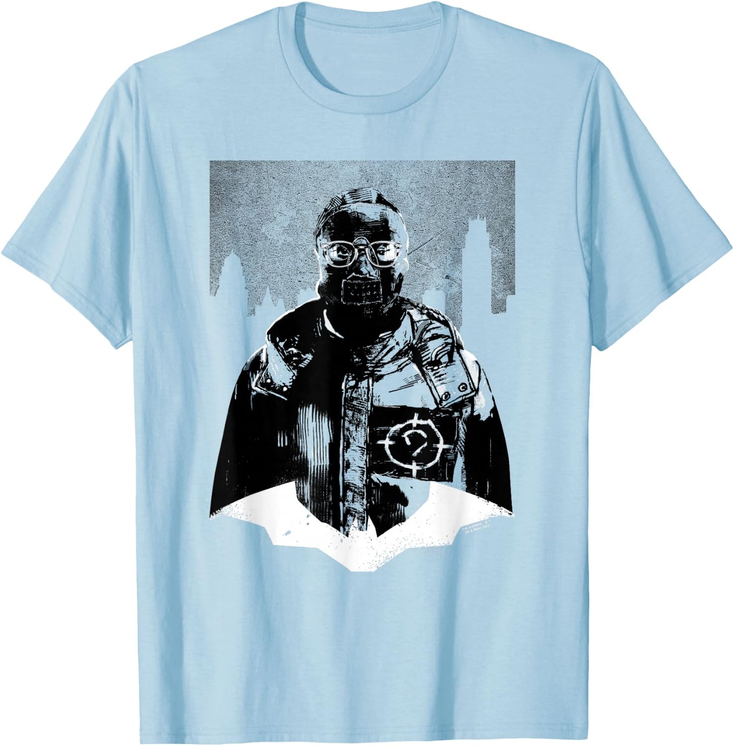 The Batman Noir Riddler T-Shirt - T-Shirt | Light Blue