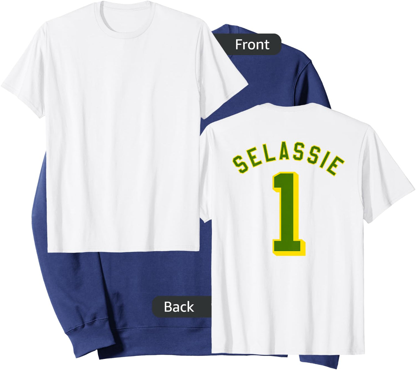 Haile Selassie 1st Jersey Jah Ras Tafari Roots Reggae Rasta Sweatshirt - Sweatshirt | Navy