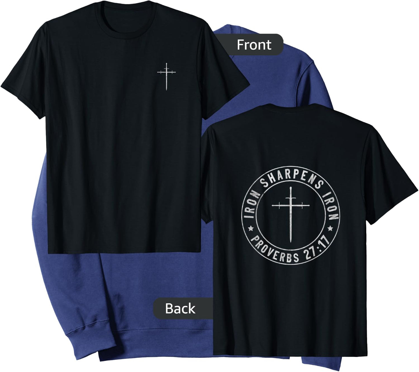 Iron Sharpens Iron Sweatshirt - Sweatshirt | Navy