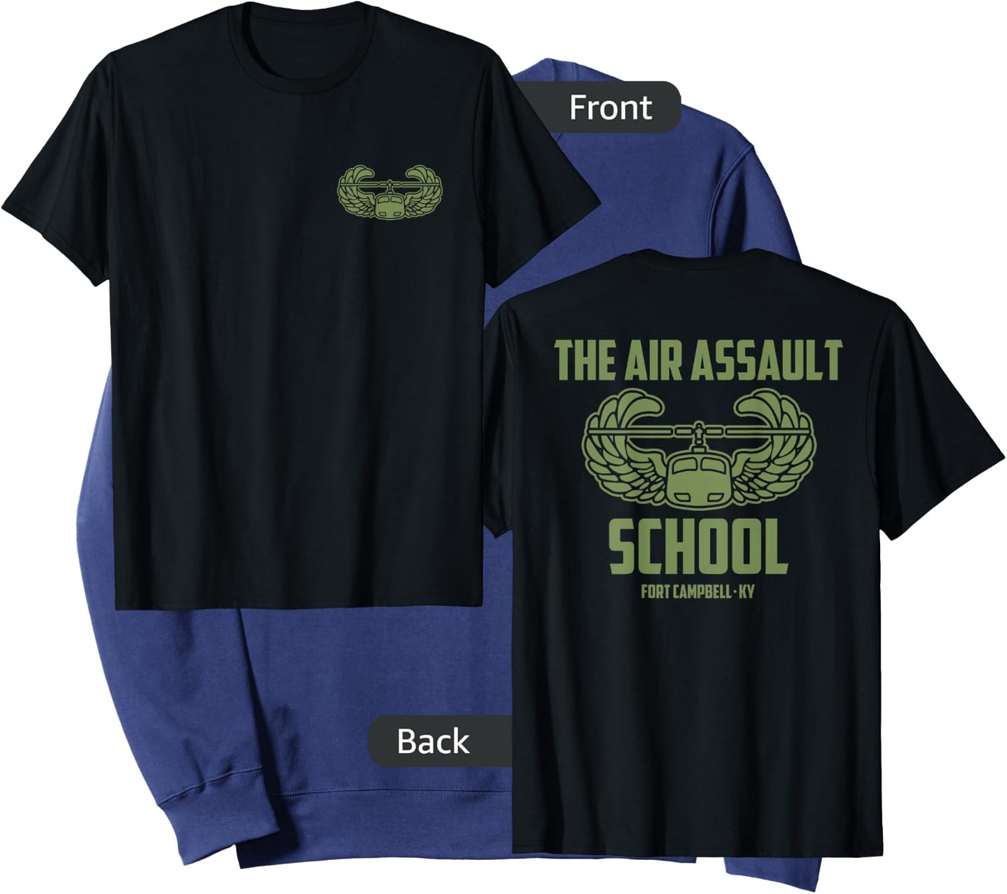 Sabalauski Air Assault School TSAAS US Army 101st Airborne Sweatshirt - Sweatshirt | Navy