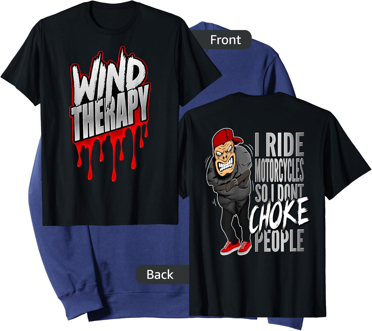 So I dont choke people Sweatshirt - Sweatshirt | Navy