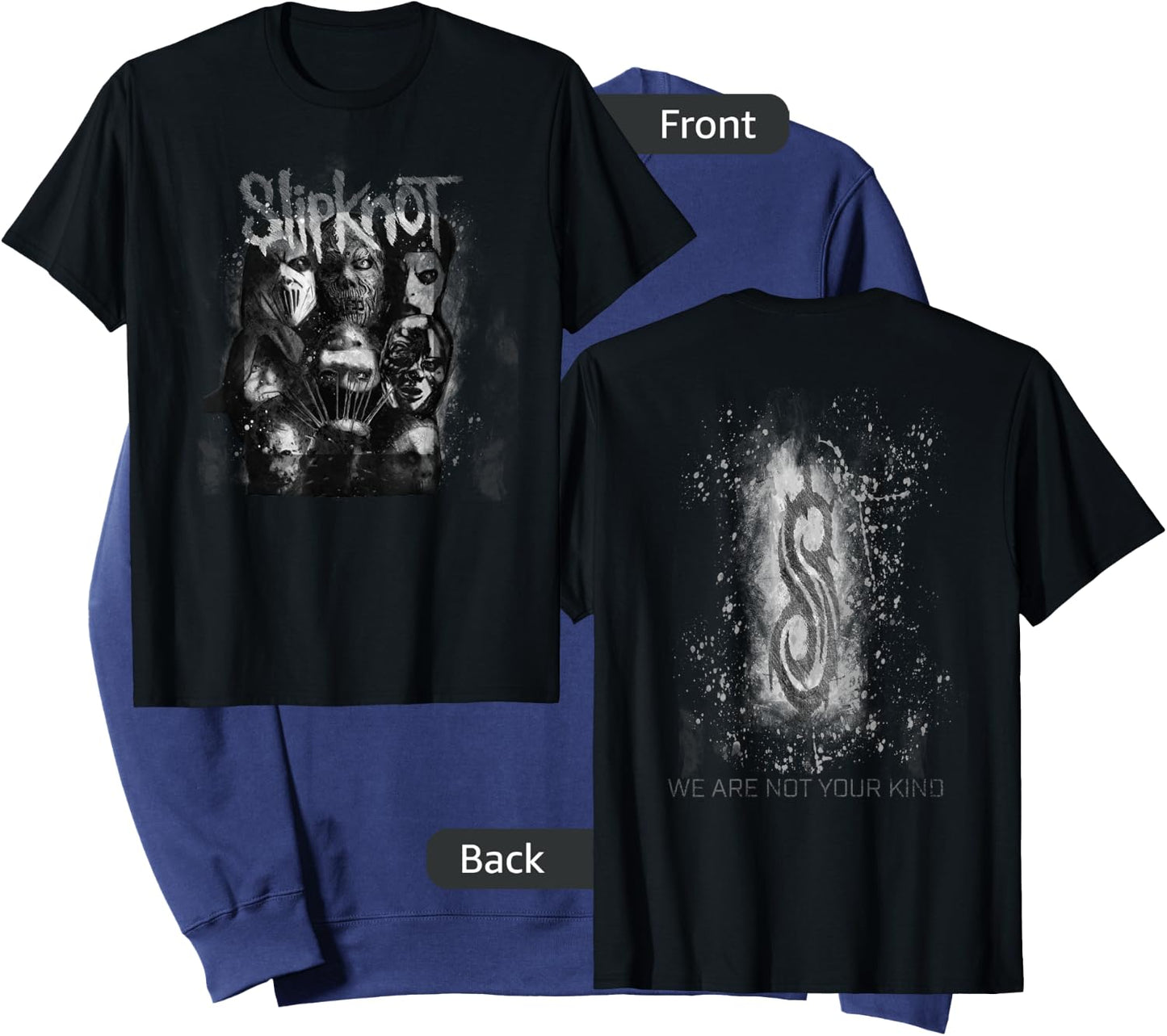 Slipknot Official We Are Not Your Kind Splatter Sweatshirt - Sweatshirt | Navy