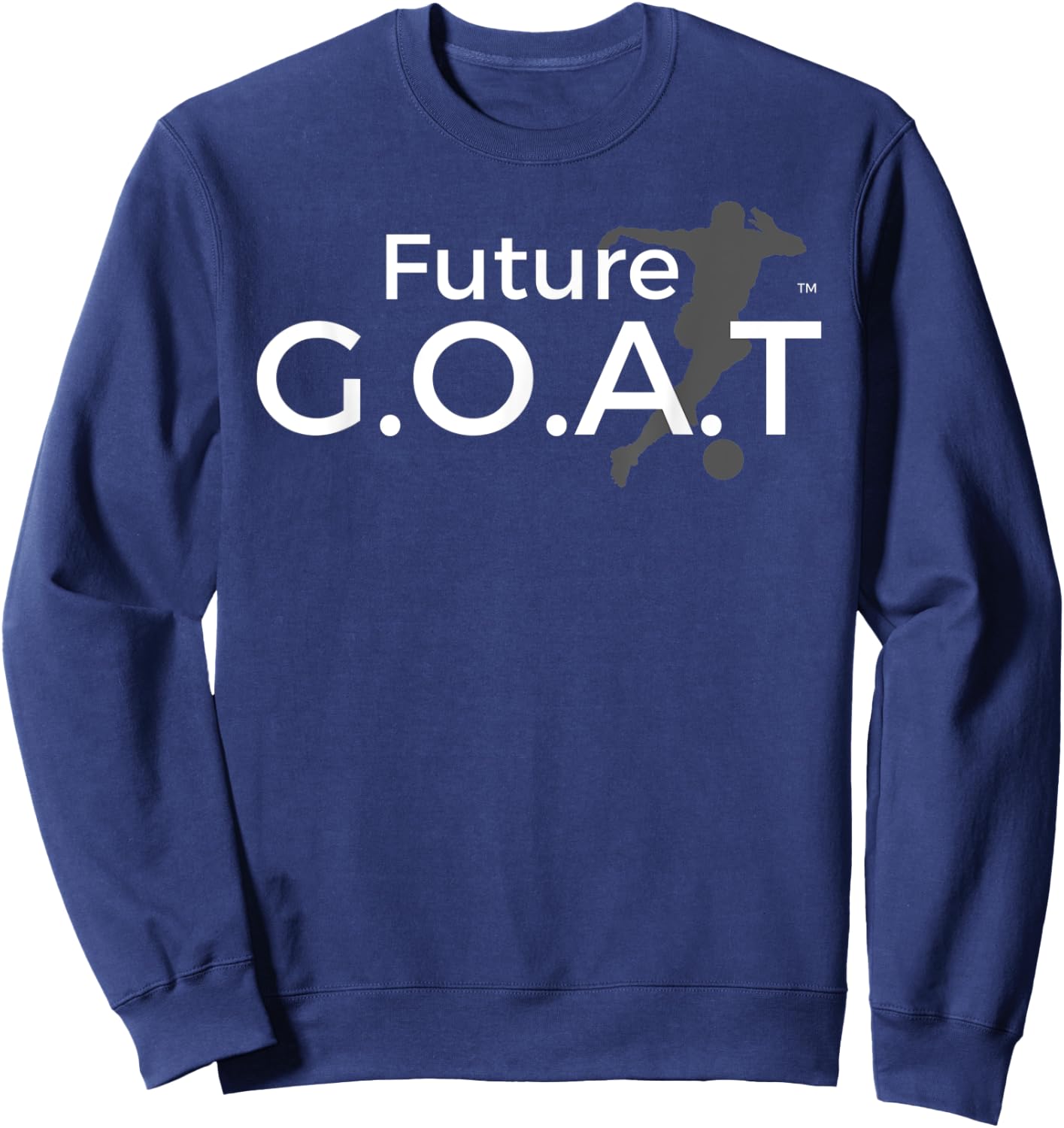 Future G.O.A.T. Soccer Football Sweatshirt - Sweatshirt | Navy