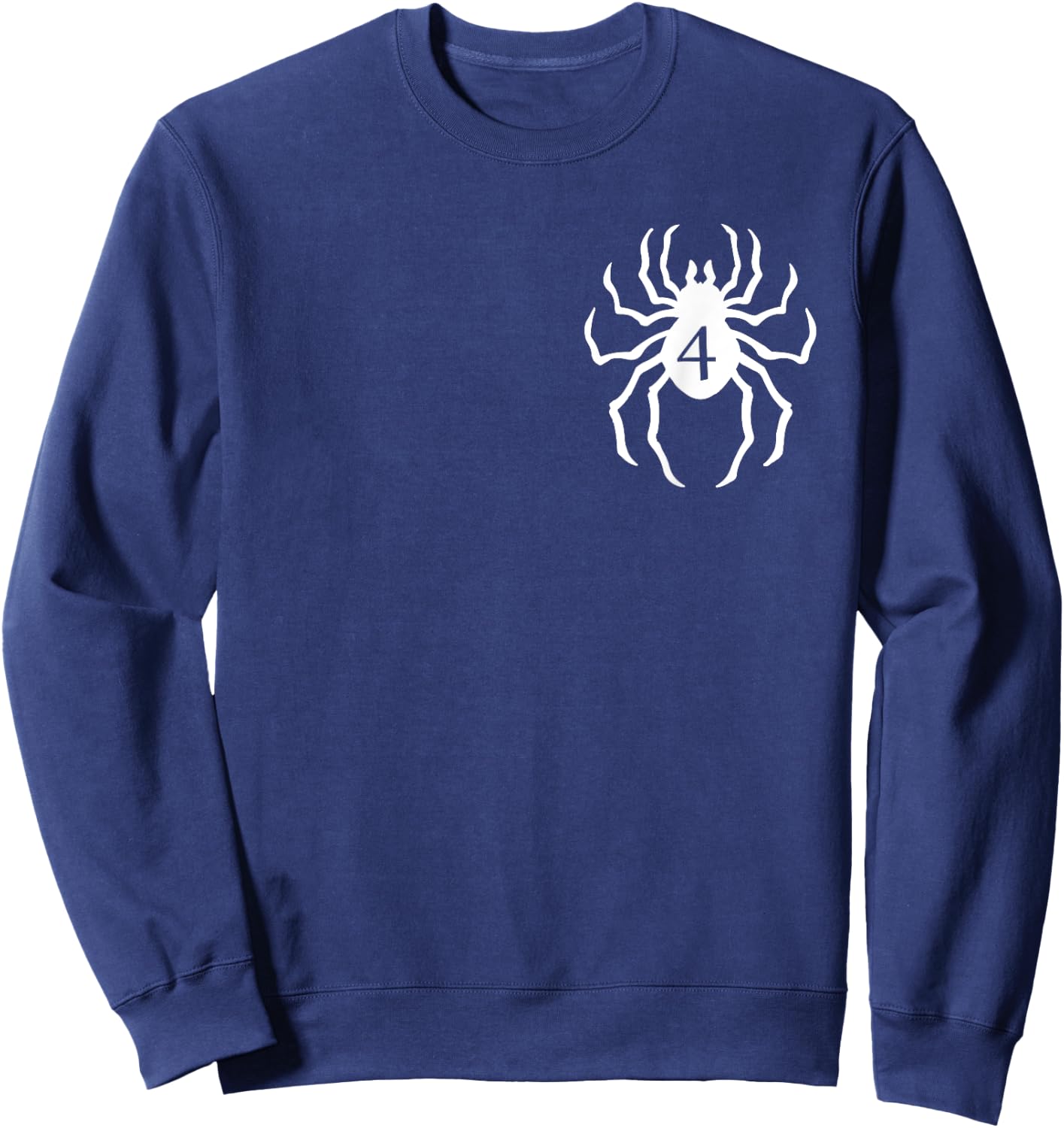 Spider Tattoo Phantom Squad Number Four Anime Japan Sweatshirt - Sweatshirt | Navy