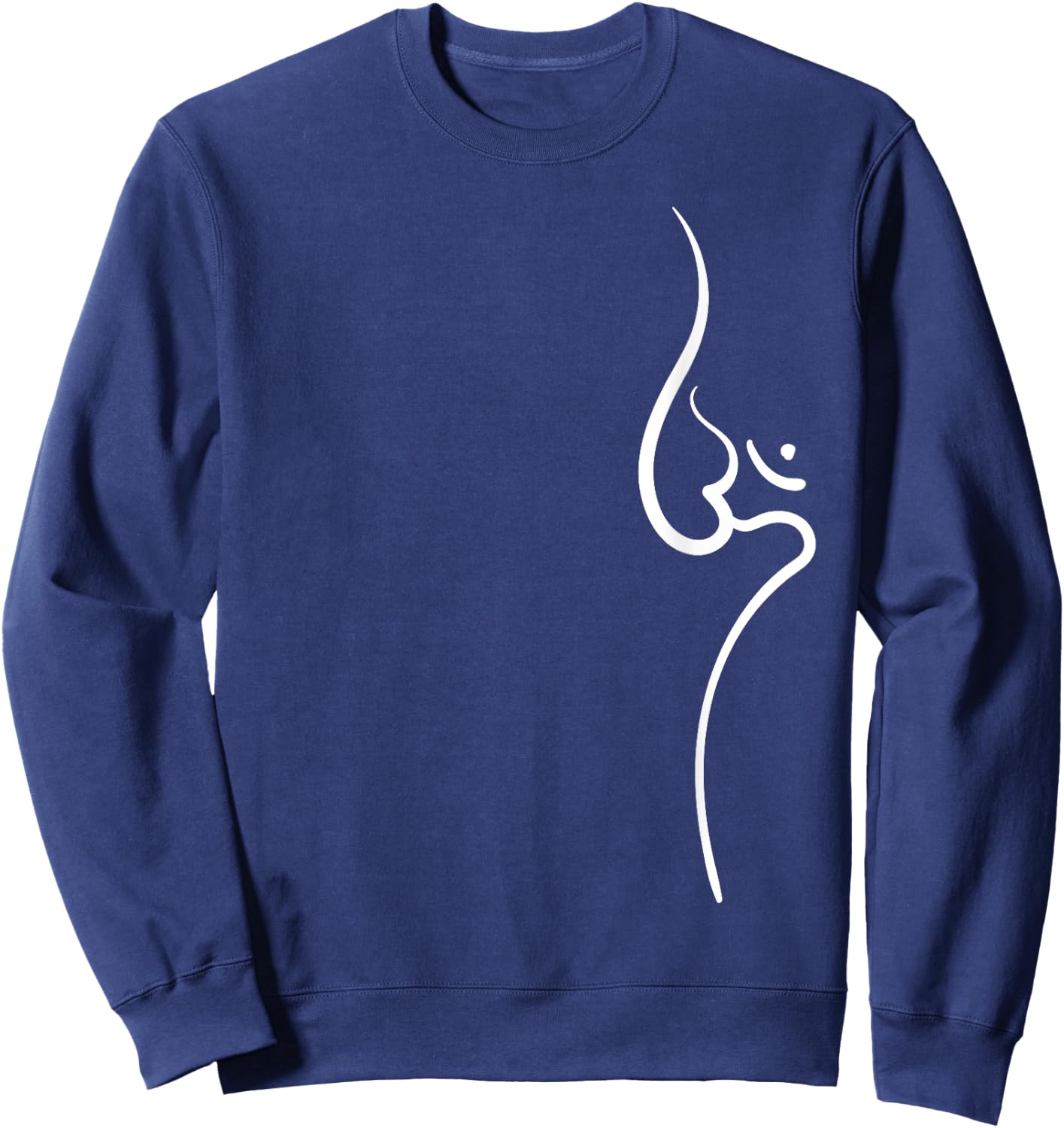 Om Namah Shivaya Indian God Namaste Ohm Durga Puja Hindu Om Sweatshirt - Sweatshirt | Navy