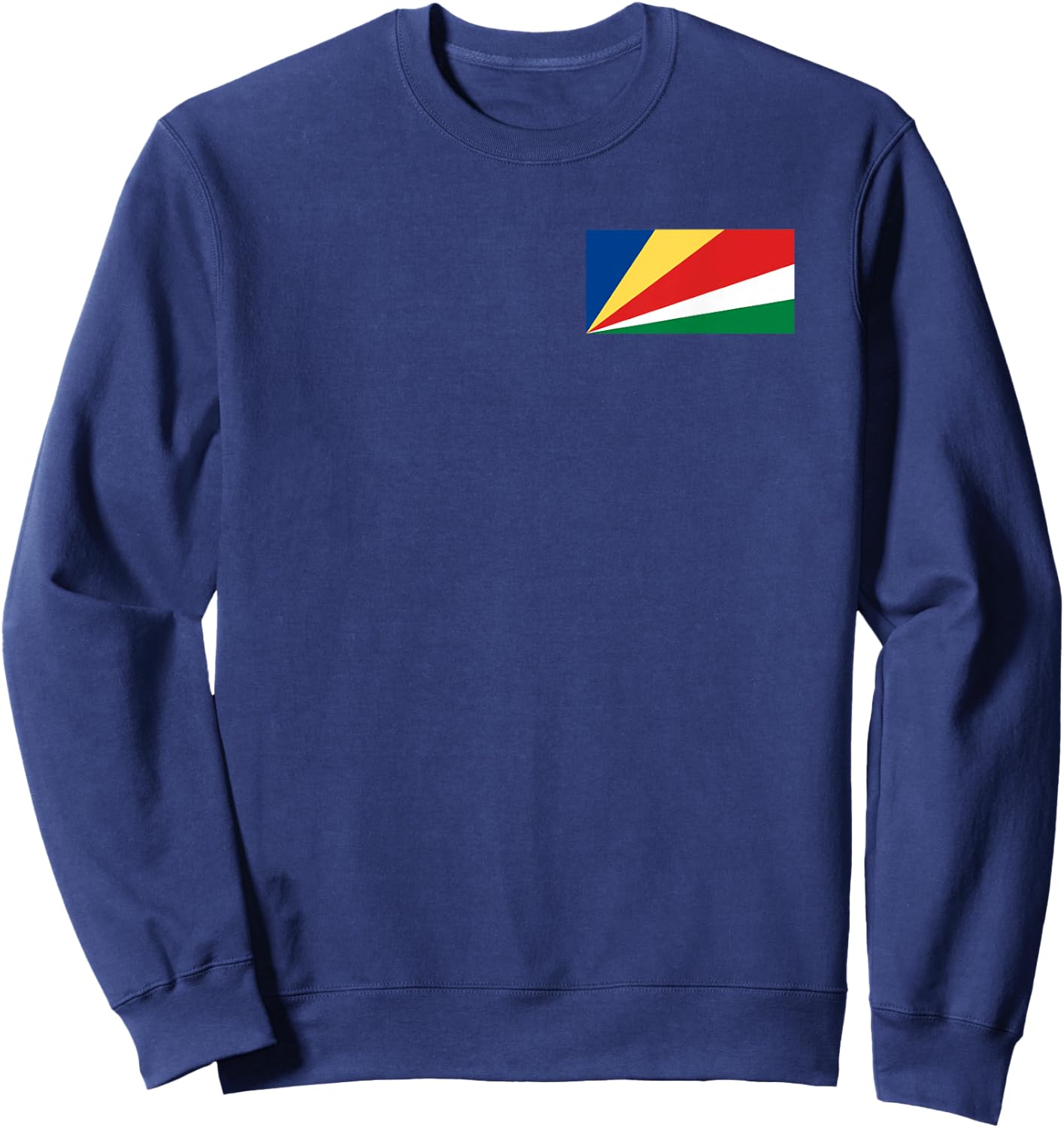 Seychellois Flag of Seychelles Sweatshirt - Sweatshirt | Navy