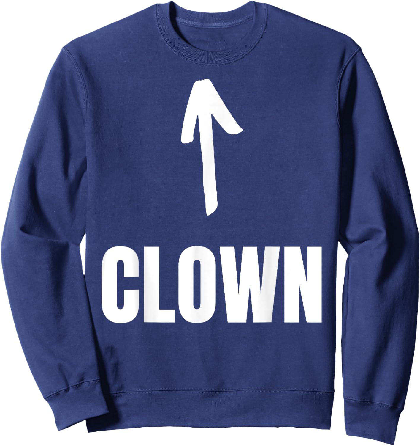 Funny Clown Costume And Carnival Outfits Sweatshirt - Sweatshirt | Navy
