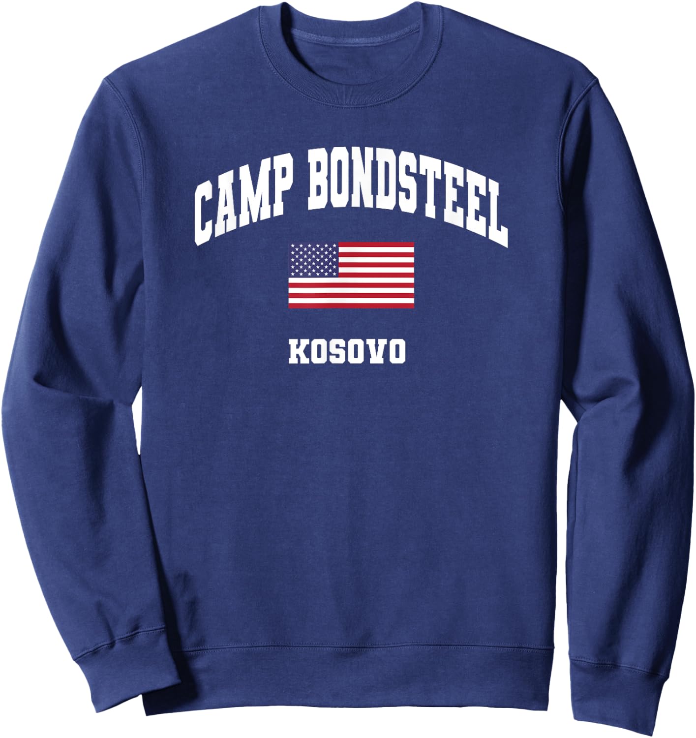 Camp Bondsteel Sweatshirt - Sweatshirt | Navy