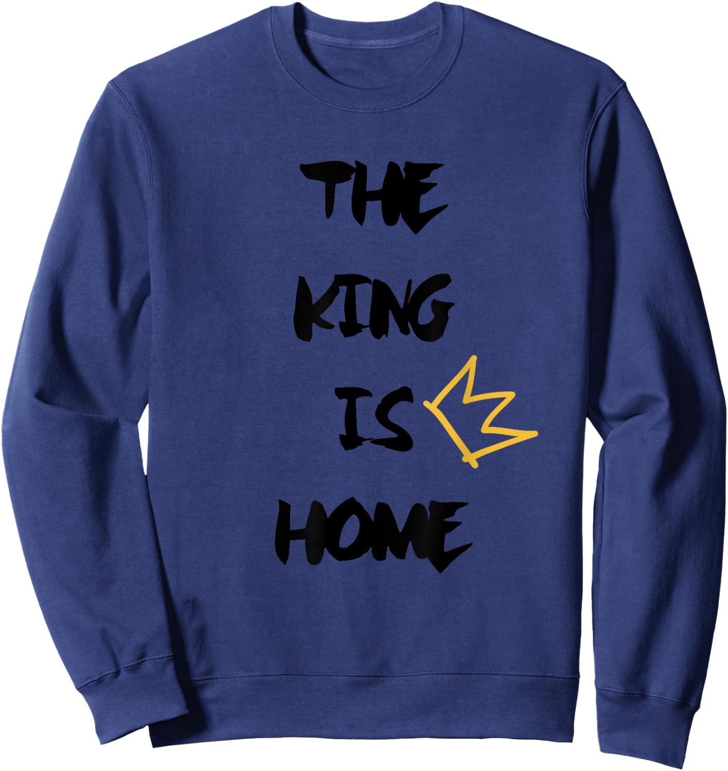 Clevelan to LA- The King is Home- LA'Bron Basketball Sweatshirt - Sweatshirt | Navy