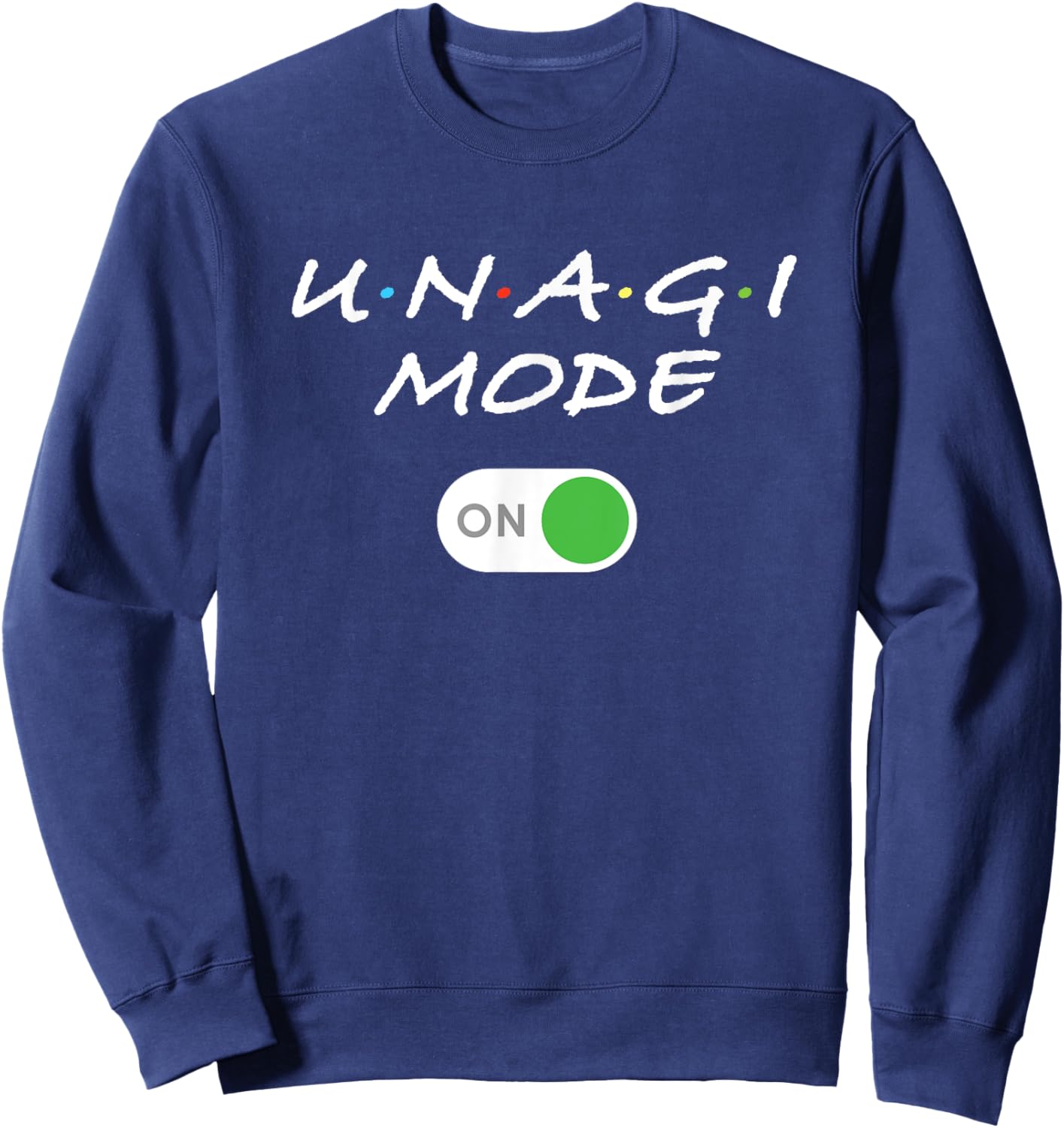 UNAGI Total Awareness Mode On Sweatshirt - Sweatshirt | Navy