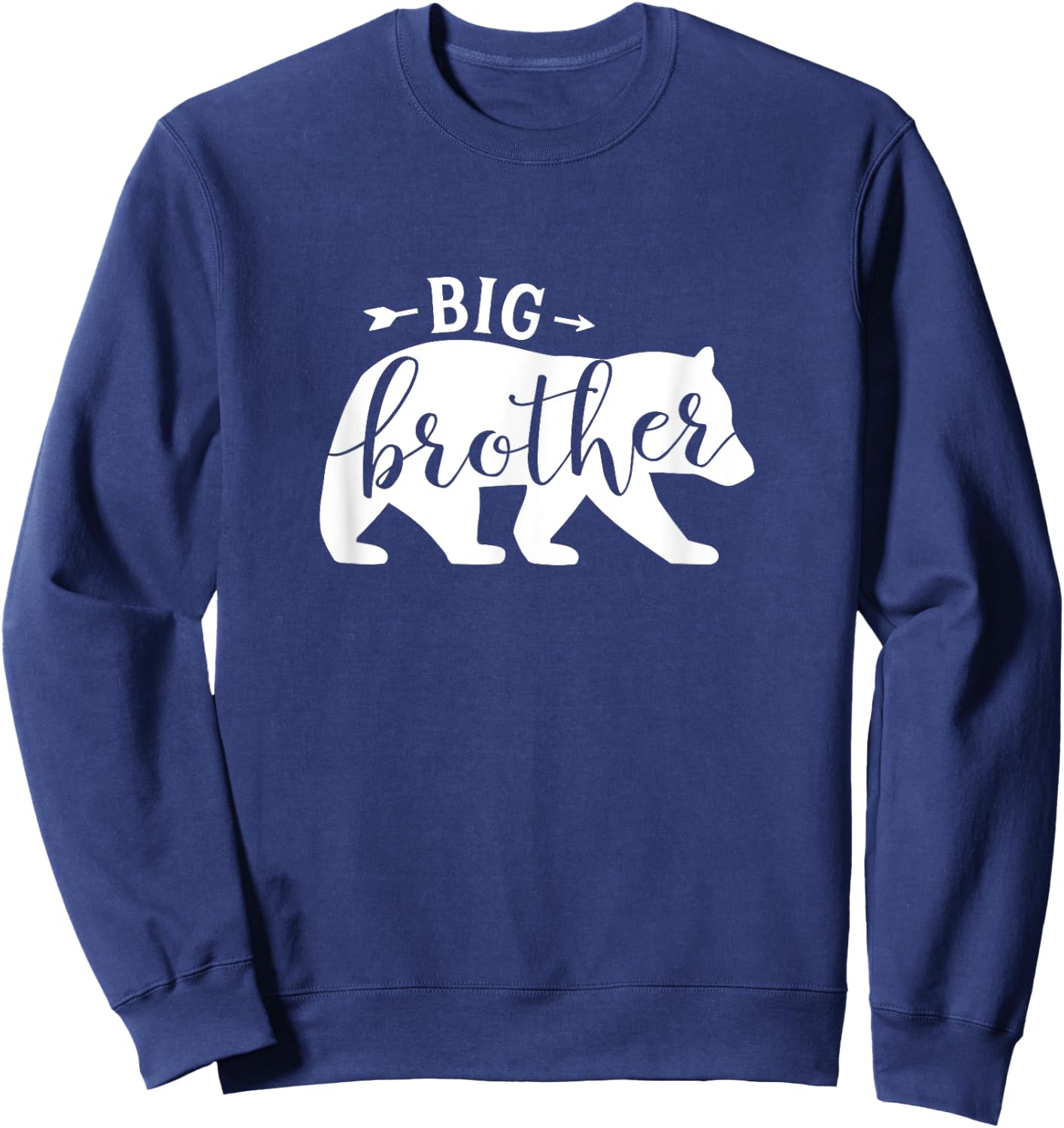 Big Brother Bear Shirt Brother Bear Brother Sweatshirt - Sweatshirt | Navy