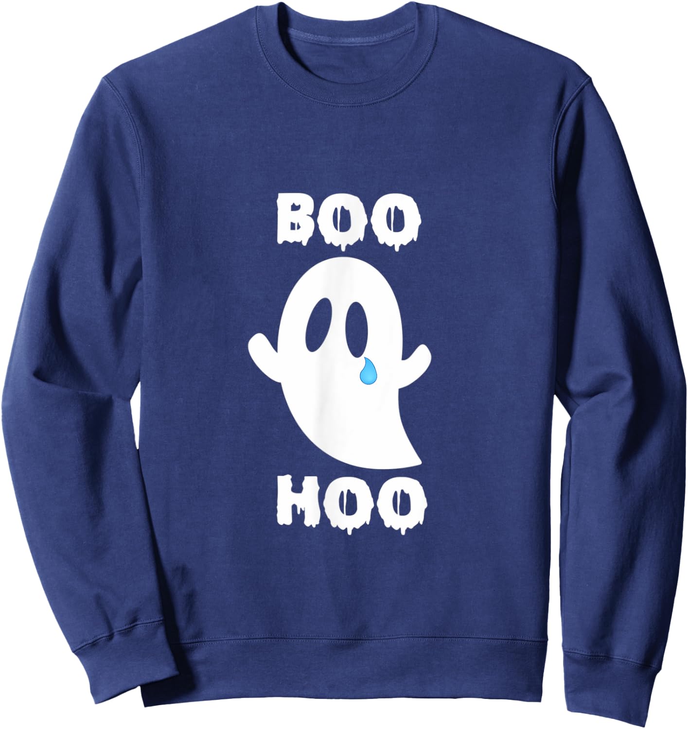 Boo-Hoo Halloween Sweatshirt - Sweatshirt | Navy