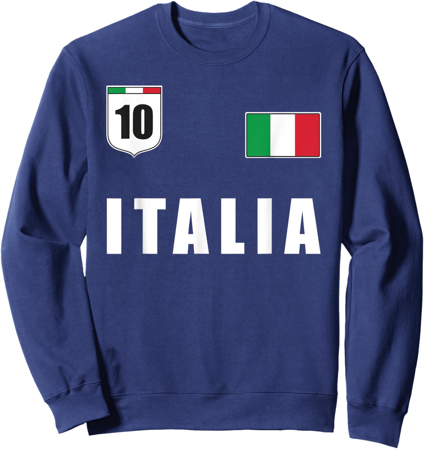 Italia Design Italy Apparel Italian Design Clothing Outfit Sweatshirt - Sweatshirt | Navy