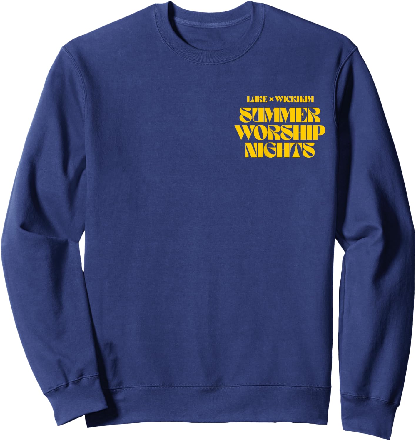 Summer Worship Nights Black '24 Sweatshirt - Sweatshirt | Navy