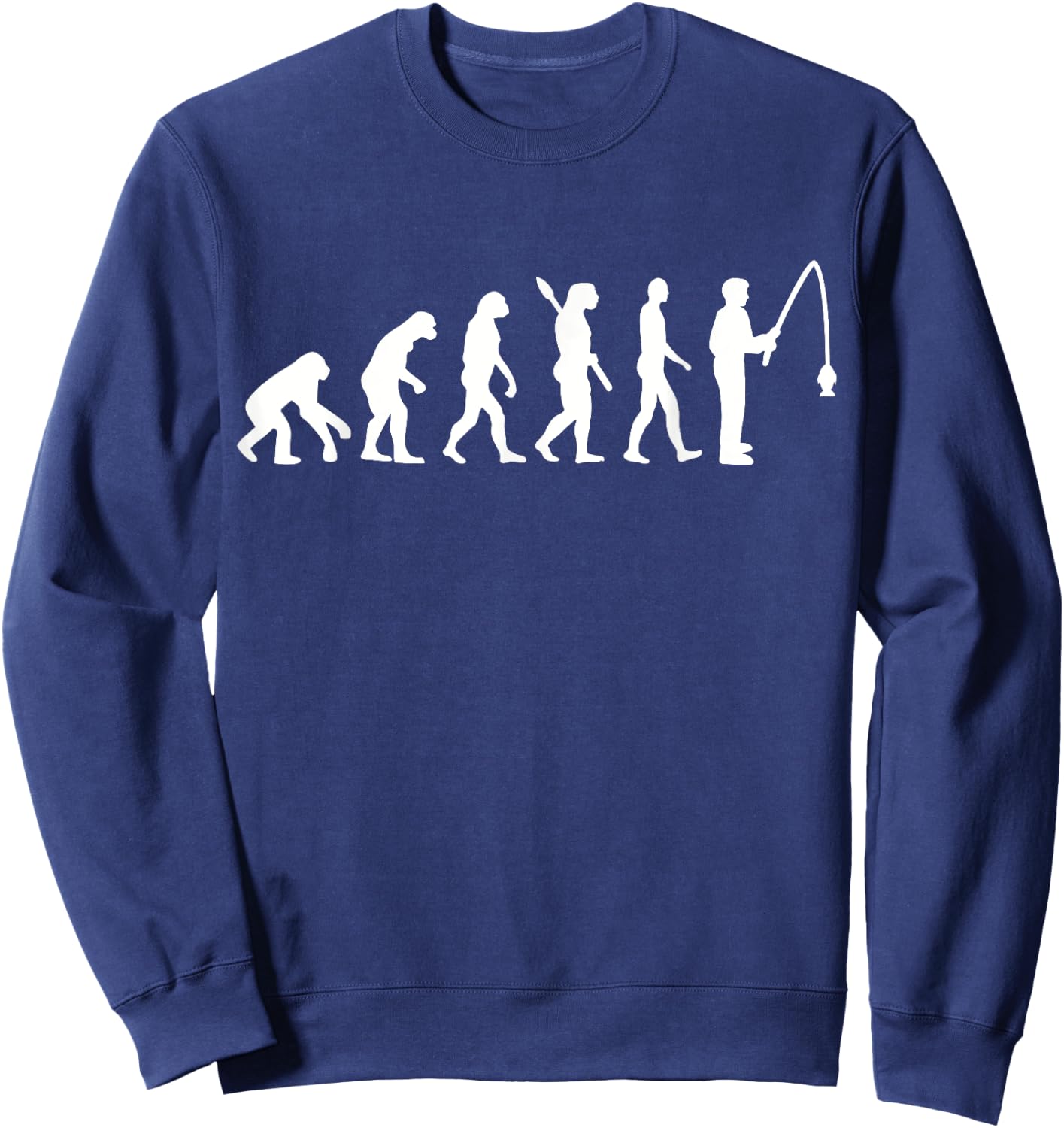 Evolution fishing Sweatshirt - Sweatshirt | Navy