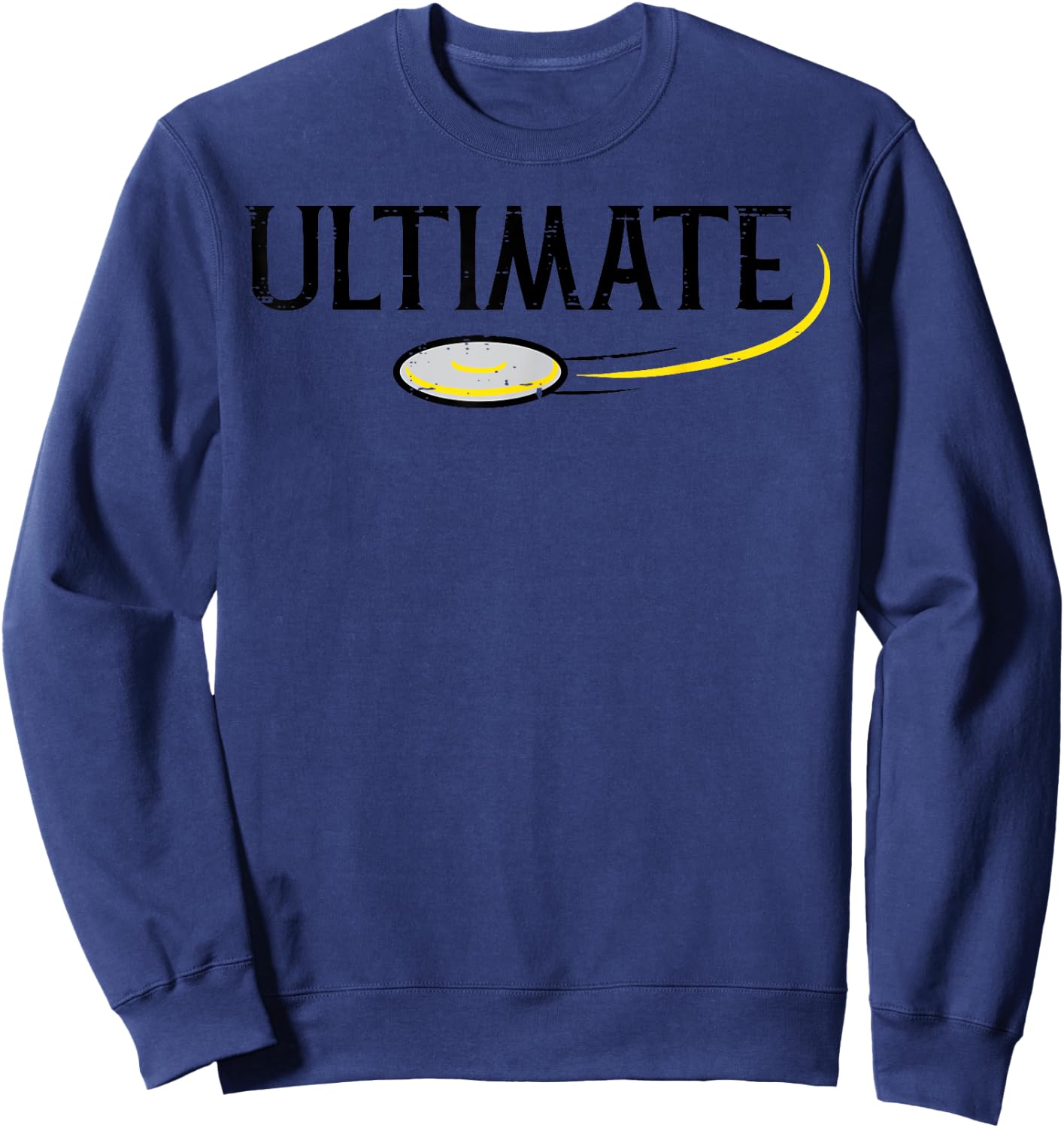Disc Golf Ultimate Frisbee Frolf Sport Player Men Women Kids Sweatshirt - Sweatshirt | Navy