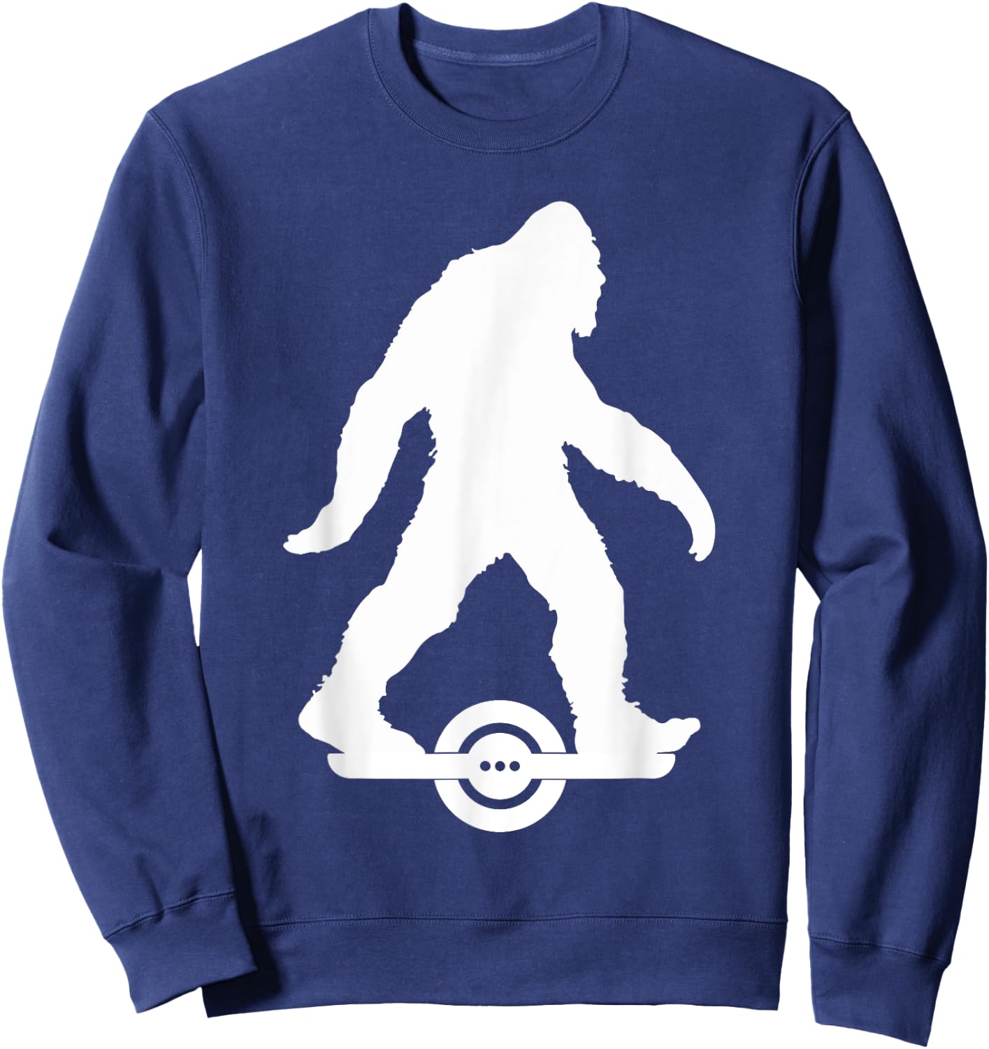 Bigfoot One Wheel Float Electric Skateboard Owner Hoverboard Sweatshirt - Sweatshirt | Navy