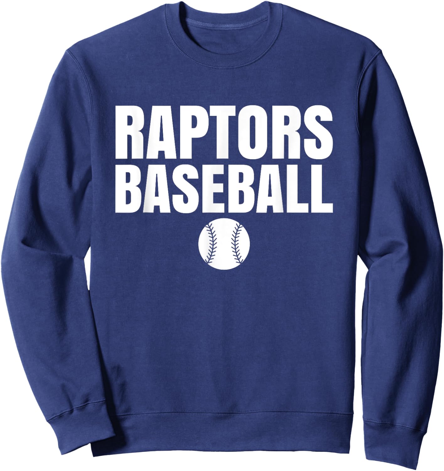 Raptors Gallatin Baseball Sweatshirt - Sweatshirt | Navy