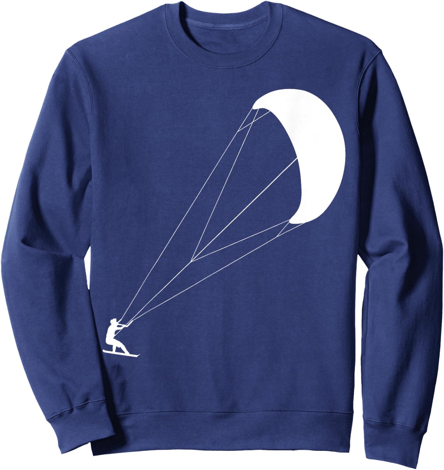Kiters Kiting - Kitesurfer Surfing Kiteboard Kitesurfing Sweatshirt - Sweatshirt | Navy